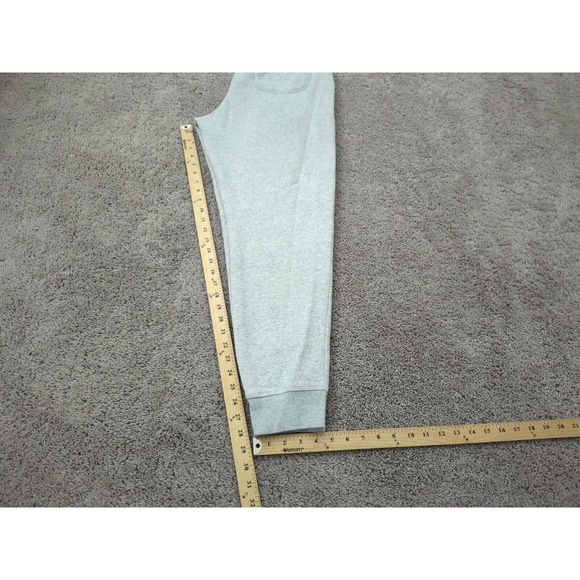 Hurley Sweatpants Mens Large Gray Joggers Drawstring Fleece Lounge Athletic - Picture 8 of 10